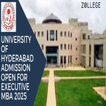 University Of Hyderabad Admission Open For Executive MBA 2025
